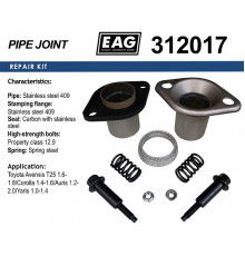 312017 EAG Фланец глушителя универсальный