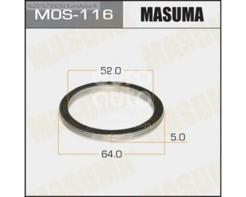 MOS-116 Masuma Прокладка глушителя