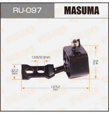 RU-097 Masuma Отбойник глушителя для Toyota Corolla E10 1992-1997