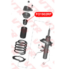 FO1902RP VTR Отбойник переднего амортизатора для Ford Focus III 2011-2019