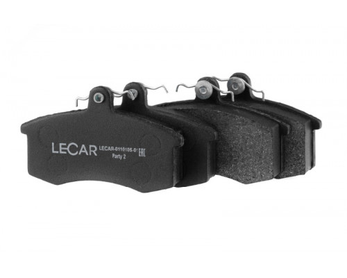 LECAR011010501 LECAR Колодки тормозные передние к-кт