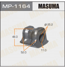 MP-1164 Masuma Втулка (сайлентблок) переднего стабилизатора