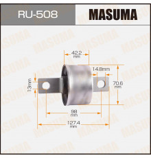 RU508 Masuma Сайлентблок заднего продольного рычага