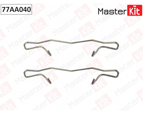 77AA040 Master Kit Пружина заднего суппорта