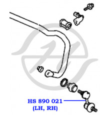 HS890021 Hanse Стойка заднего стабилизатора