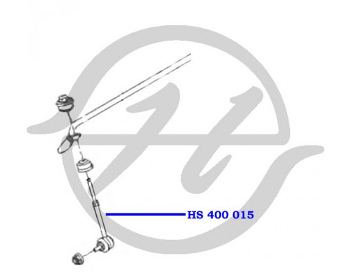 HS400015 Hanse Стойка заднего стабилизатора