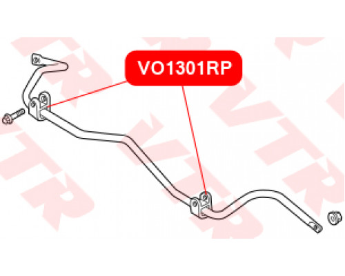 VO1301RP VTR Втулка (сайлентблок) заднего стабилизатора