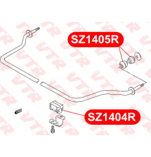 SZ1405R VTR Втулка (сайлентблок) переднего стабилизатора