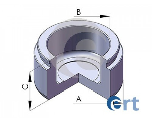 151150-C ERT Поршень переднего суппорта