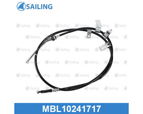 MBL10241717 Sailing Трос стояночного тормоза правый для Mitsubishi L200 (KB) 2006-2016