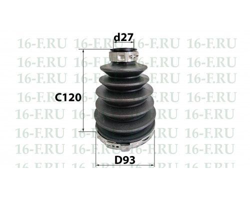 SS-3028 16F Пыльник ШРУСа