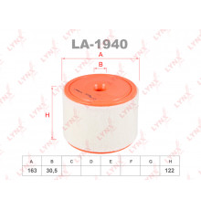 LA-1940 Lynx Фильтр воздушный