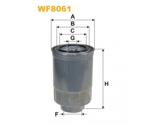 WF8061 WIX Фильтр топливный