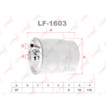 LF-1218 Lynx Фильтр топливный