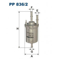 PP836/2 Filtron Фильтр топливный