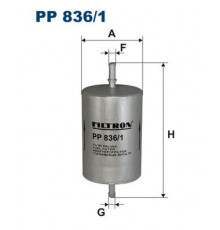 PP836/1 Filtron Фильтр топливный