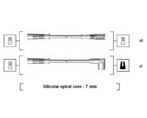 941095470590 Magneti Marelli Провода высокого напряж. к-кт