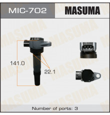 MIC-702 Masuma Катушка зажигания для Suzuki Splash 2008-2015