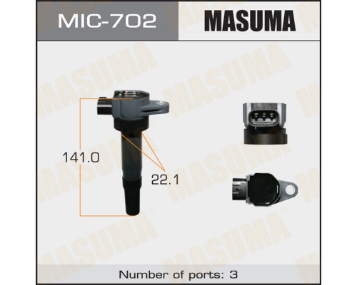 MIC-702 Masuma Катушка зажигания для Suzuki Splash 2008-2015