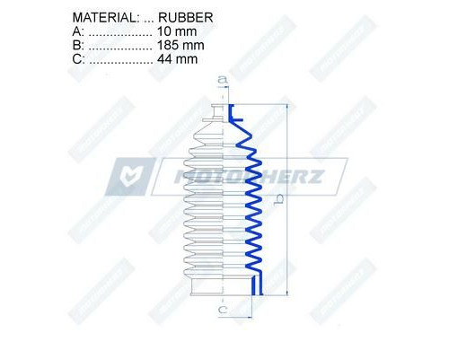 RDZ0170MG Motorherz Пыльник тяги с г/у