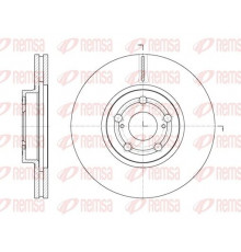 6701.10 Remsa Диск тормозной передний вентилируемый для Toyota Avensis II 2003-2008