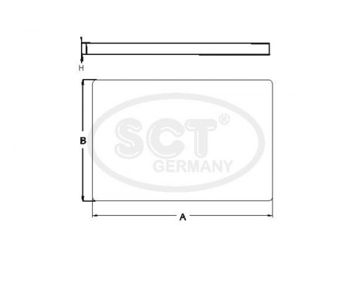 SA1208 SCT Germany Фильтр салона