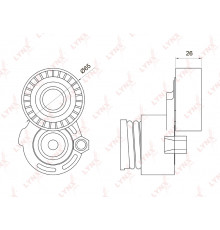 PT-3035 Lynx Натяжитель ремня