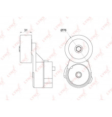 PT-3249 Lynx Натяжитель ремня