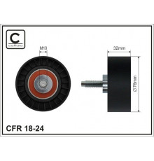 18-24 Caffaro Ролик дополнительный ремня ГРМ