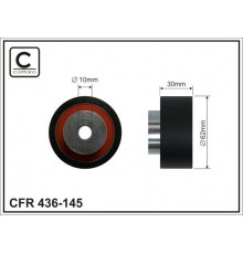 436-145 Caffaro Ролик дополнительный ремня ГРМ