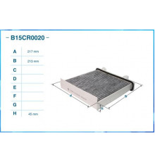 B15CR0020 Cworks Фильтр салона