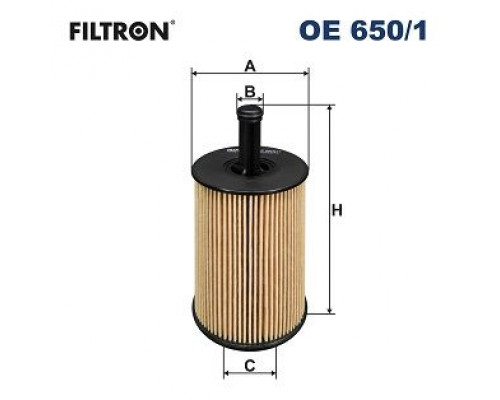 OE650/1 Filtron Фильтр масляный