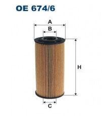 OE674/6 Filtron Фильтр масляный