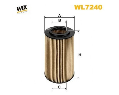 WL7240 WIX Фильтр масляный