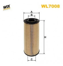 WL7008 WIX Фильтр масляный