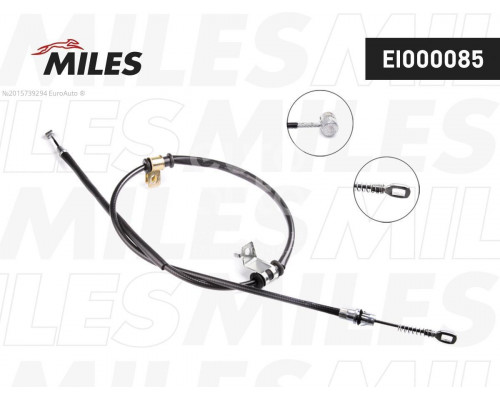EI000085 Miles Трос стояночного тормоза правый