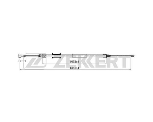 BZ-1021 Zekkert Трос стояночного тормоза