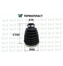 SS-3012 16F Пыльник ШРУСа наружного пер для Nissan Tiida (C11) 2007-2014