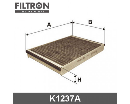 K1237A Filtron Фильтр салона