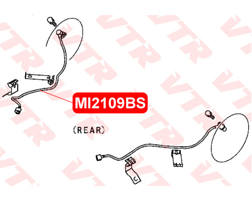 MI2109BS VTR Датчик ABS задний правый для Mitsubishi Lancer (CS/Classic) 2003-2008