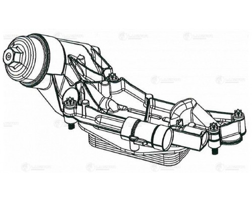 LOC0504 Luzar Корпус масляного фильтра