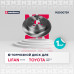 Тормозной диск задн. Toyota Corolla IX (E120) 01- / Yaris I 99-; Lifan Solano 10- (M2000729)