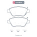 Комплект дисковых колодок передние FIAT DOBLO 00-, PANDA 03-; OPEL CORSA 06-