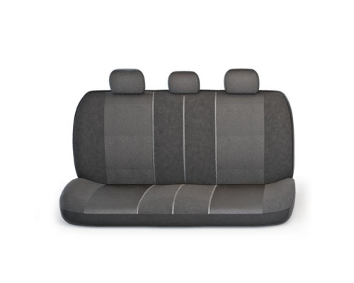 Комплект чехлов на сиденья Autoprofi "Comfort", усиленная боковая поддержка и поясничный упор, жакард