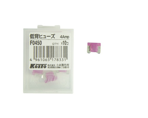 Предохранитель флажковый микро KOITO 4A 1 шт. (F0450)