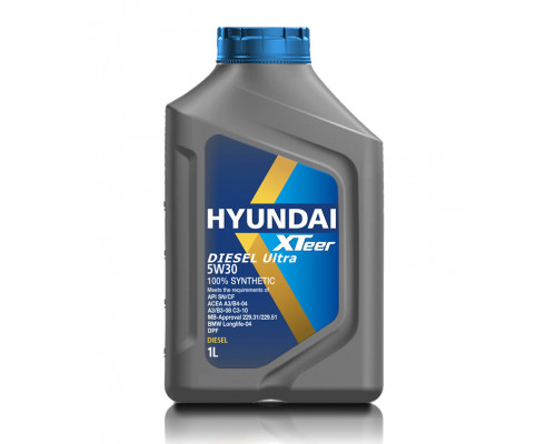 Моторное масло Hyundai XTeer Diesel Ultra 5W-30 (1л)