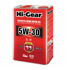 Моторное масло Hi-Gear 5W30 SL/CF, 4л. HG1134