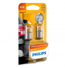 Лампы R5W 12V 5W BA15s PHILIPS блистер (2шт.)