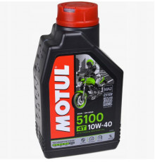 Масло моторное полусинтетическое для мотоциклов Motul 5100 4T 10W-40 (1л) (замена 104066, 106906)