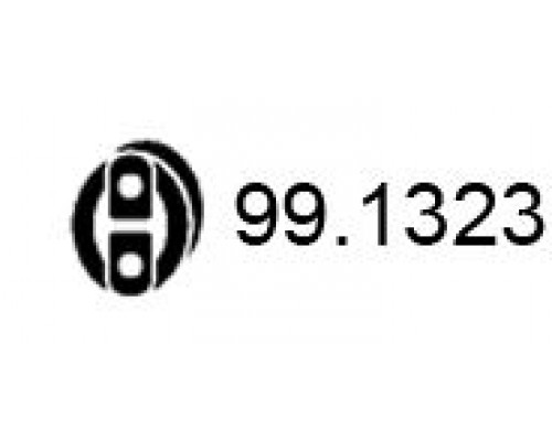 99.1323 ASSO Резинка подвеса глушителя 99.1323 ASSO Резинка подвеса глушителя